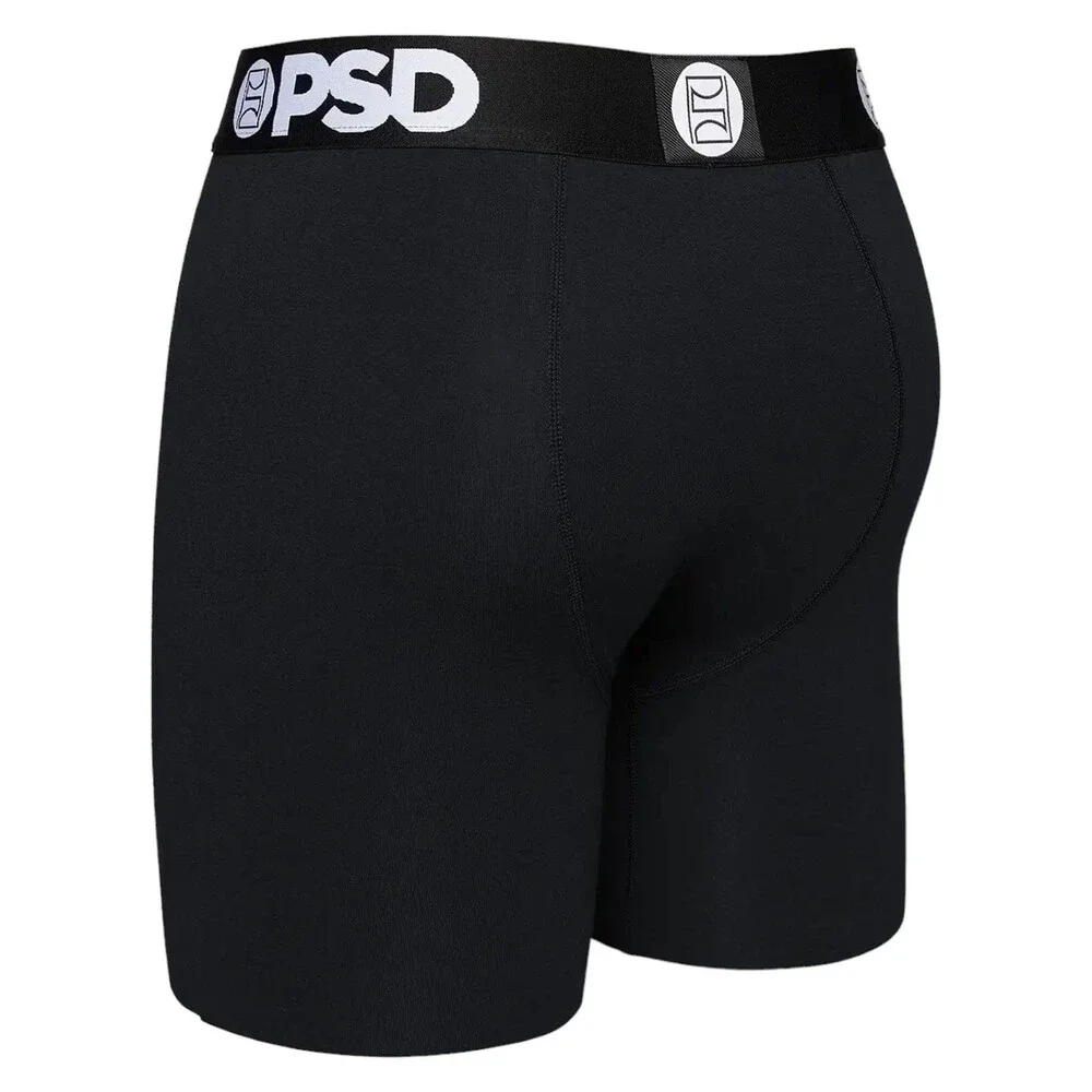 PSD Boxer Briefs Men's XL Black 4-way Stretch Underwear Pack of 3 GBO3340